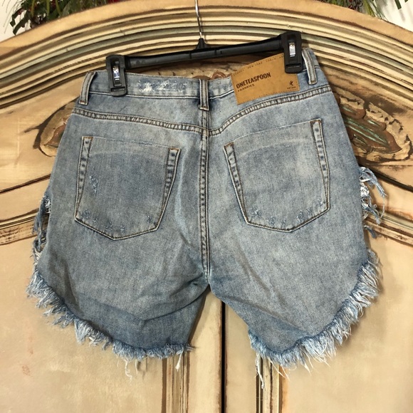 NWT One Teaspoon Frankie Shorts Size 25 Montana - Picture 3 of 9